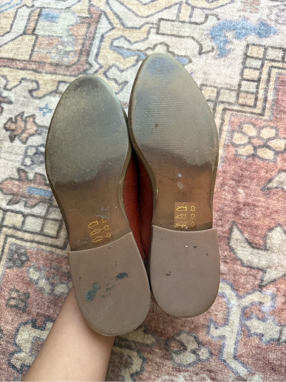 Madewell The Frances Loafer Mule Brown Leather Shoe Women’s 9 - Picture 5 of 10